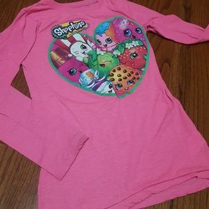 Shopkins Long Sleeve Kids Shirt
